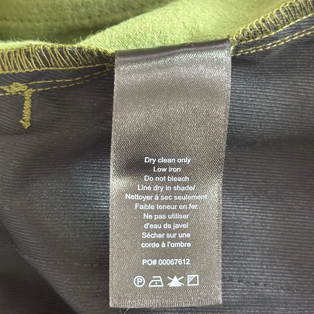 Rag & Bone Cailyn Japanese Satin Cargo Pants‎ Size 30 Army Green - Picture 15 of 16